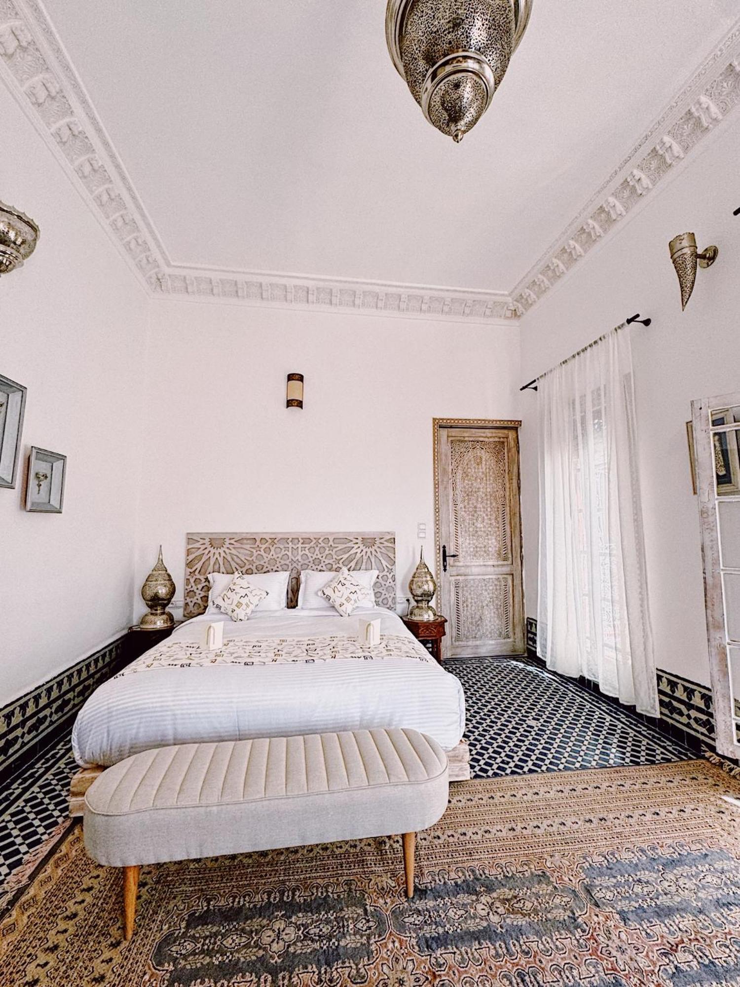 Riad Zawiyat Fez Buitenkant foto