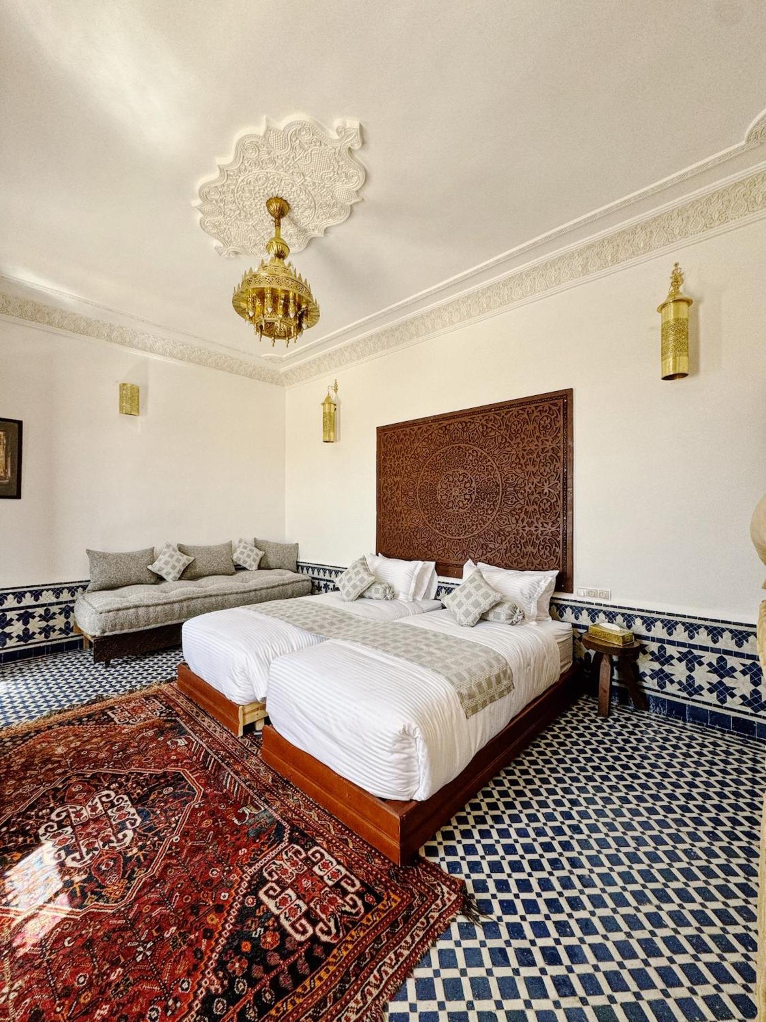 Riad Zawiyat Fez Buitenkant foto