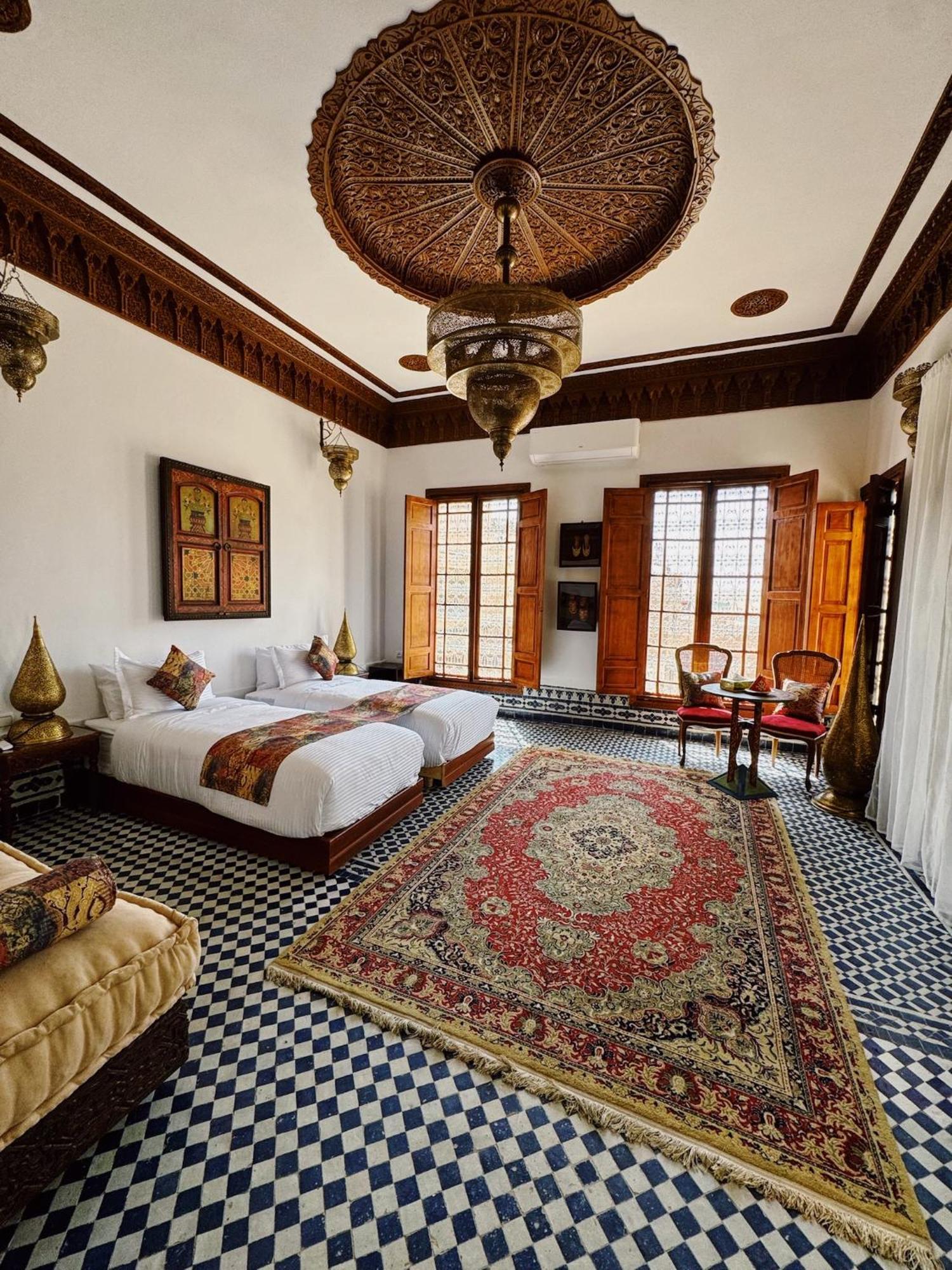 Riad Zawiyat Fez Buitenkant foto