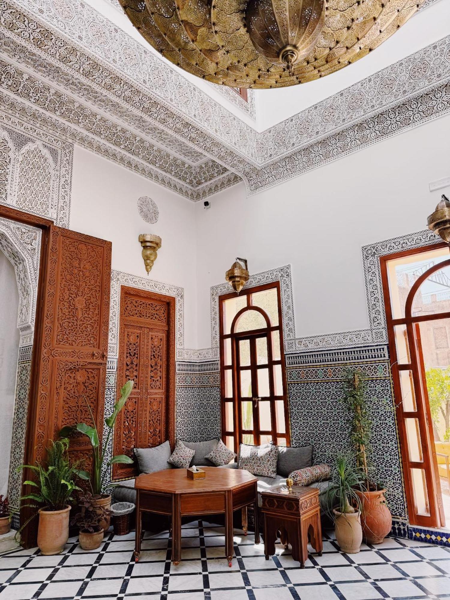 Riad Zawiyat Fez Buitenkant foto