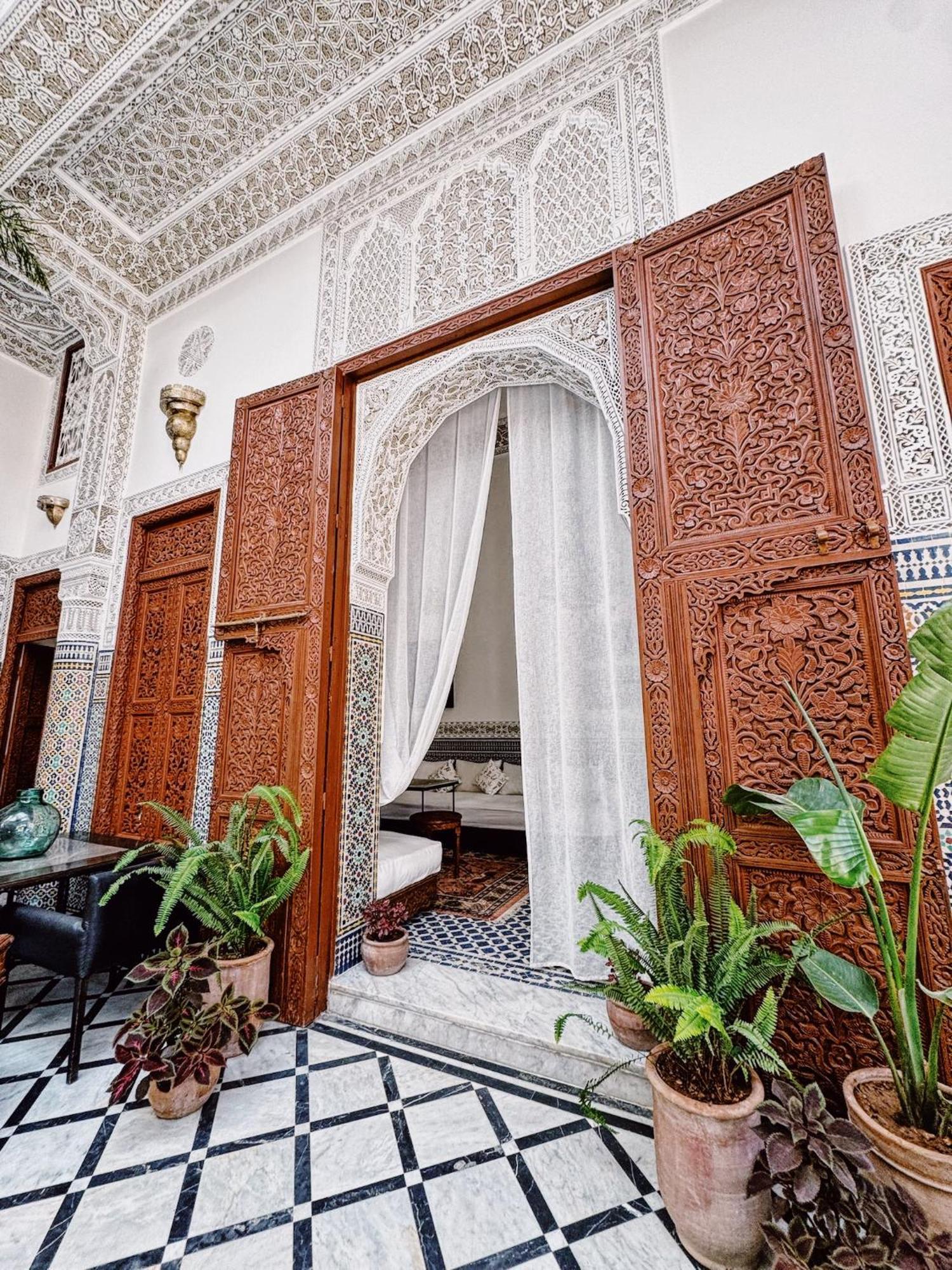 Riad Zawiyat Fez Buitenkant foto