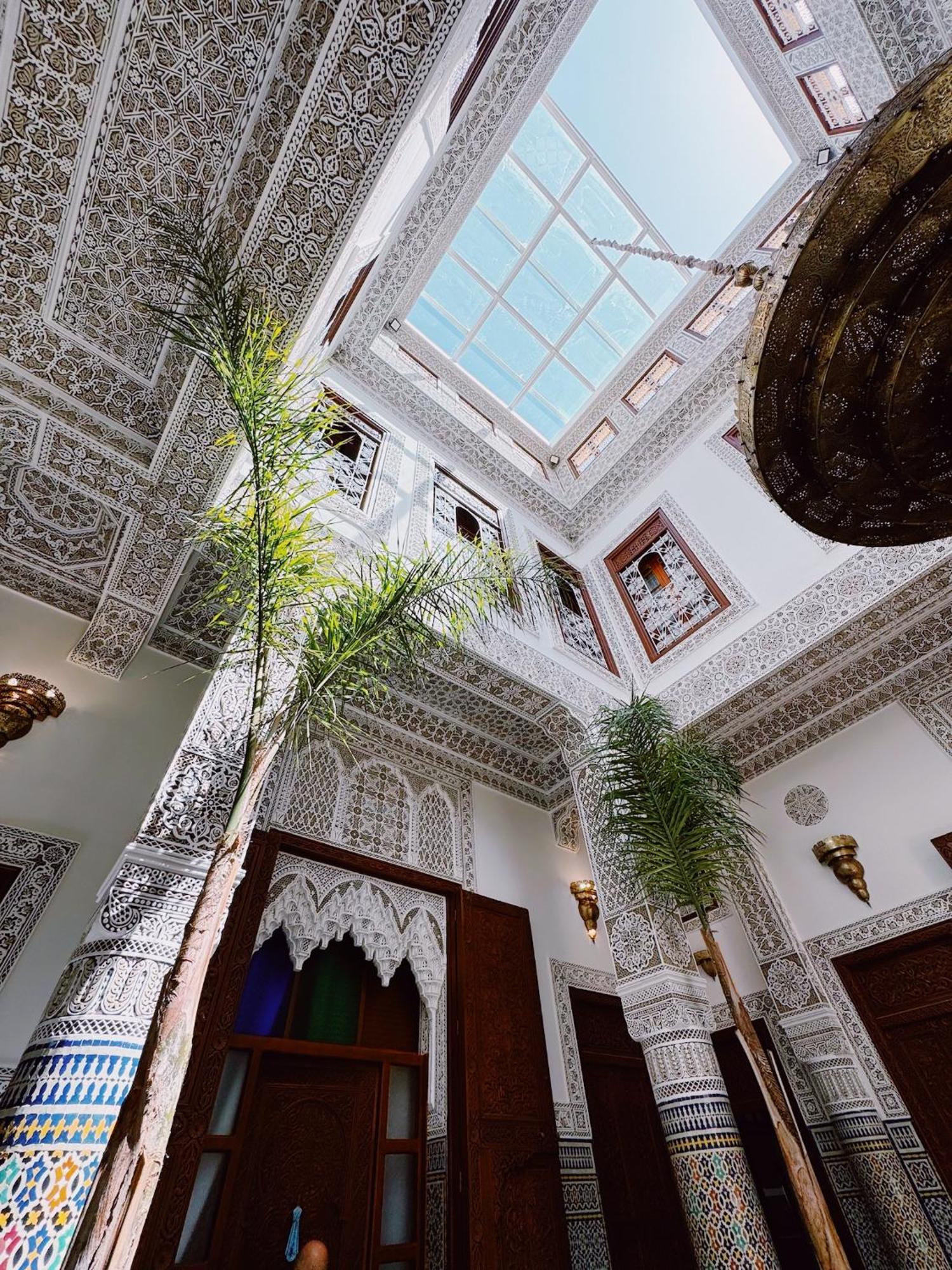 Riad Zawiyat Fez Buitenkant foto