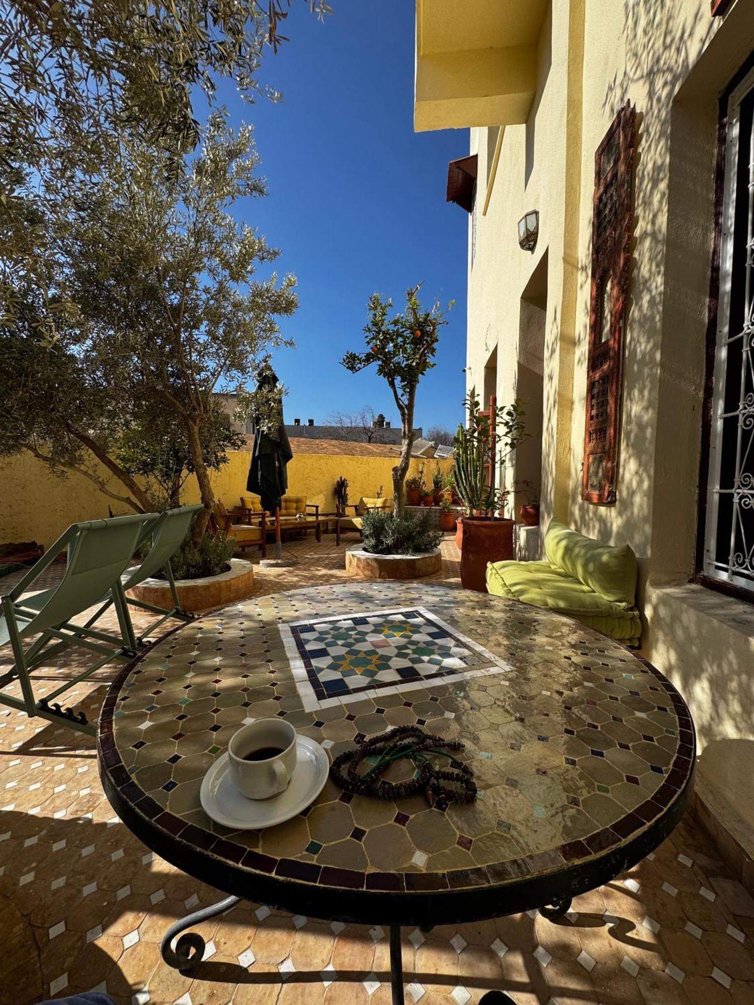 Riad Zawiyat Fez Buitenkant foto
